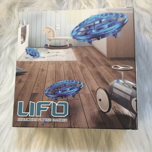 UFO Other Ufo Induction Flying Saucer Red And Kid Friendly Poshmark